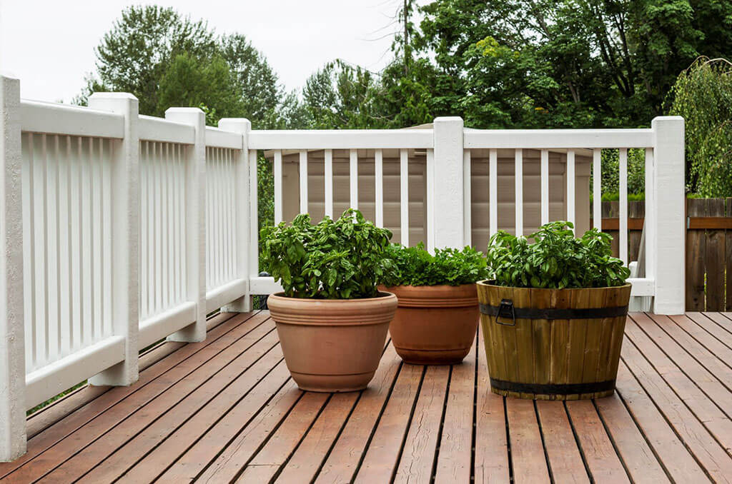 Composite Railings - Carolina Deck Builders and Patio Contractors