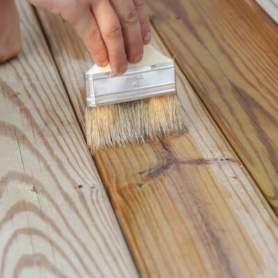 Deck Staining - Carolina Deck Builders and Patio Contractors
